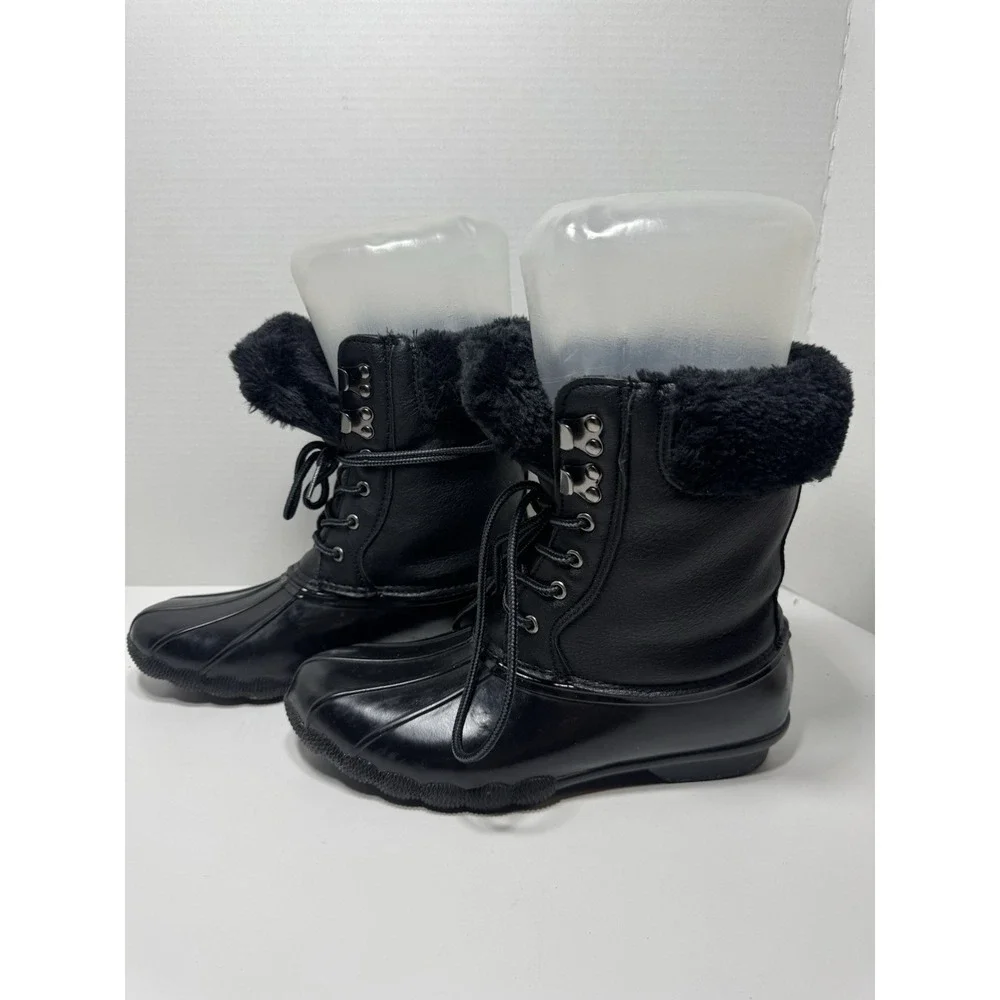 New Steve Madden Womens T Storm Closed Toe Ankle‎ Cold Weather Boots Size 9